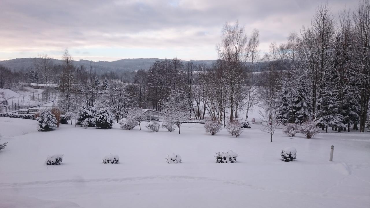 Lipno Wellness - Frymburk Hotel Private Family Room Exterior foto
