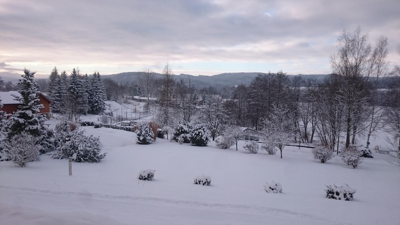Lipno Wellness - Frymburk Hotel Private Family Room Exterior foto